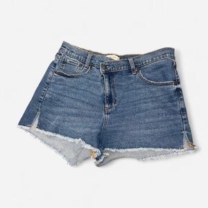 Abercrombie & Fitch Blue Jean Shorts